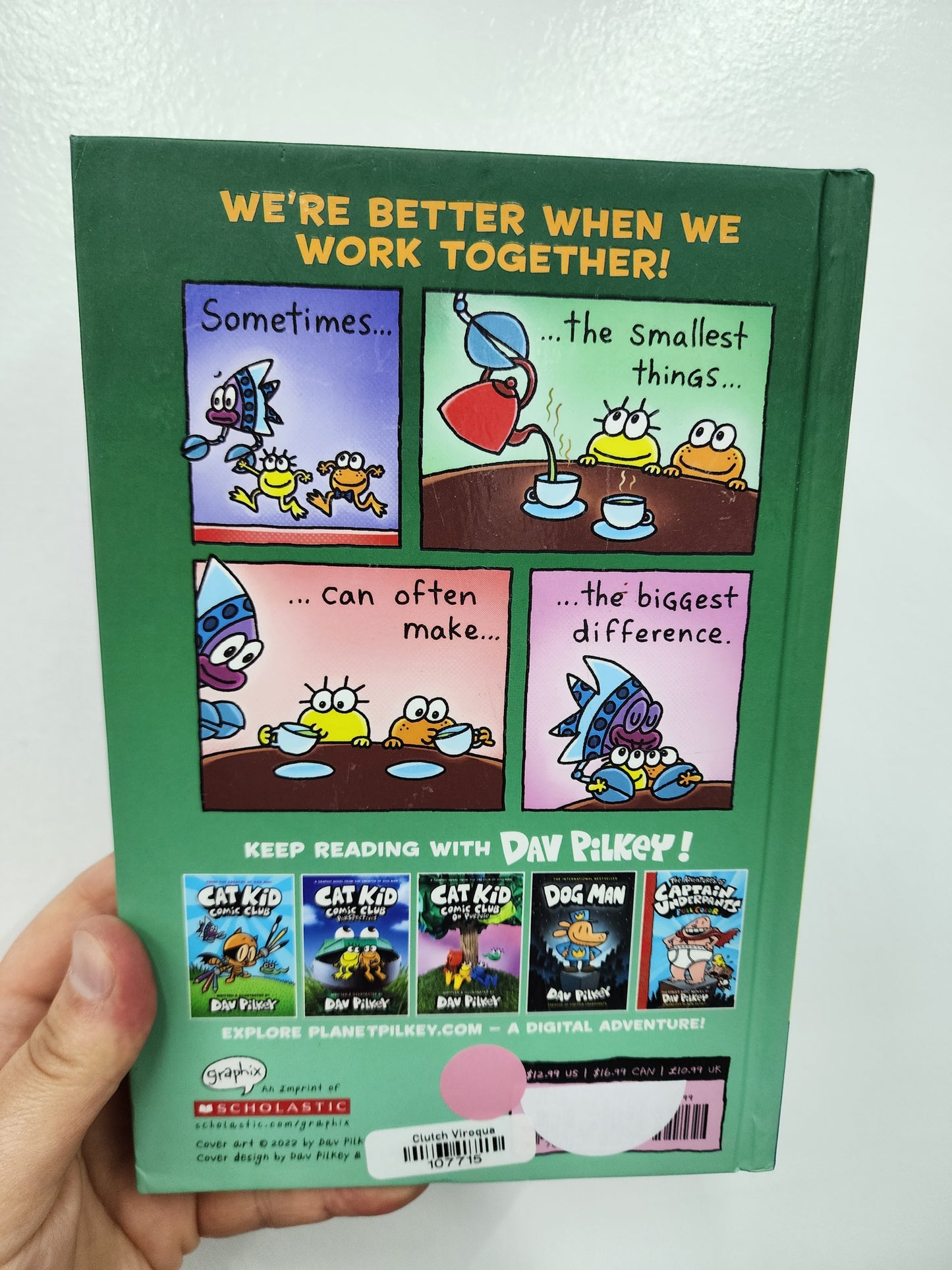 BOOK: Cat Kid Comic Book Collaborations, Hardcover, by Dav Pilkey