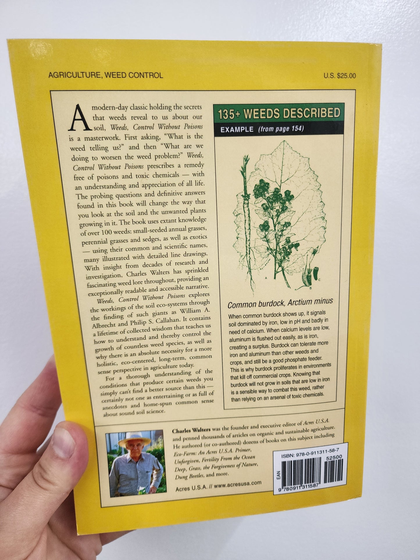 BOOK: Weeds: Control Without Poisons by Charles Walters