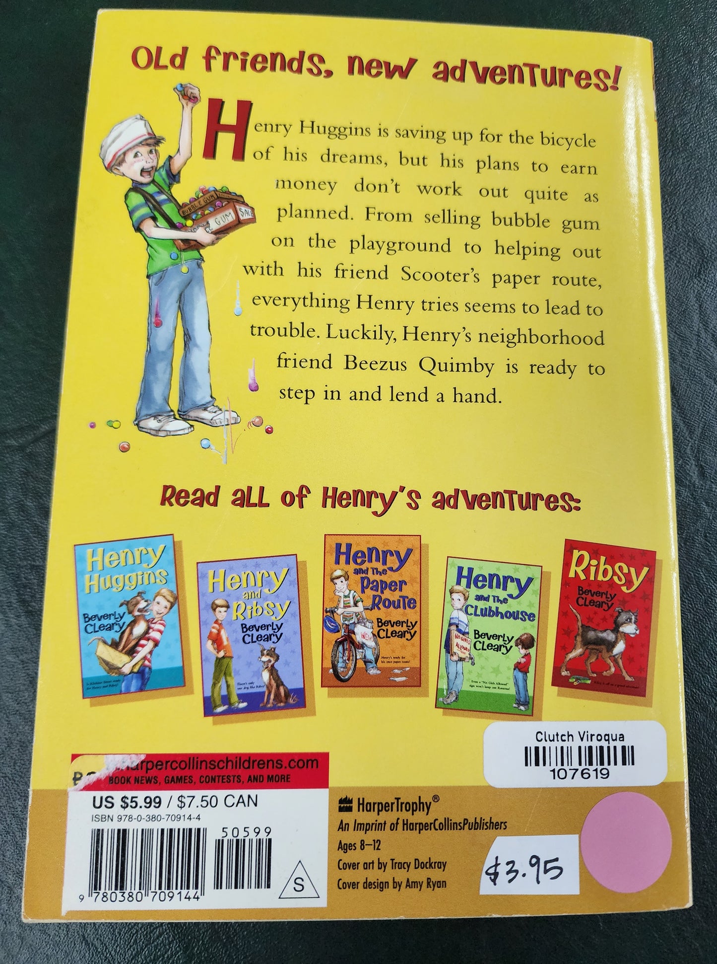 Henry and Beezus by Beverly Cleary