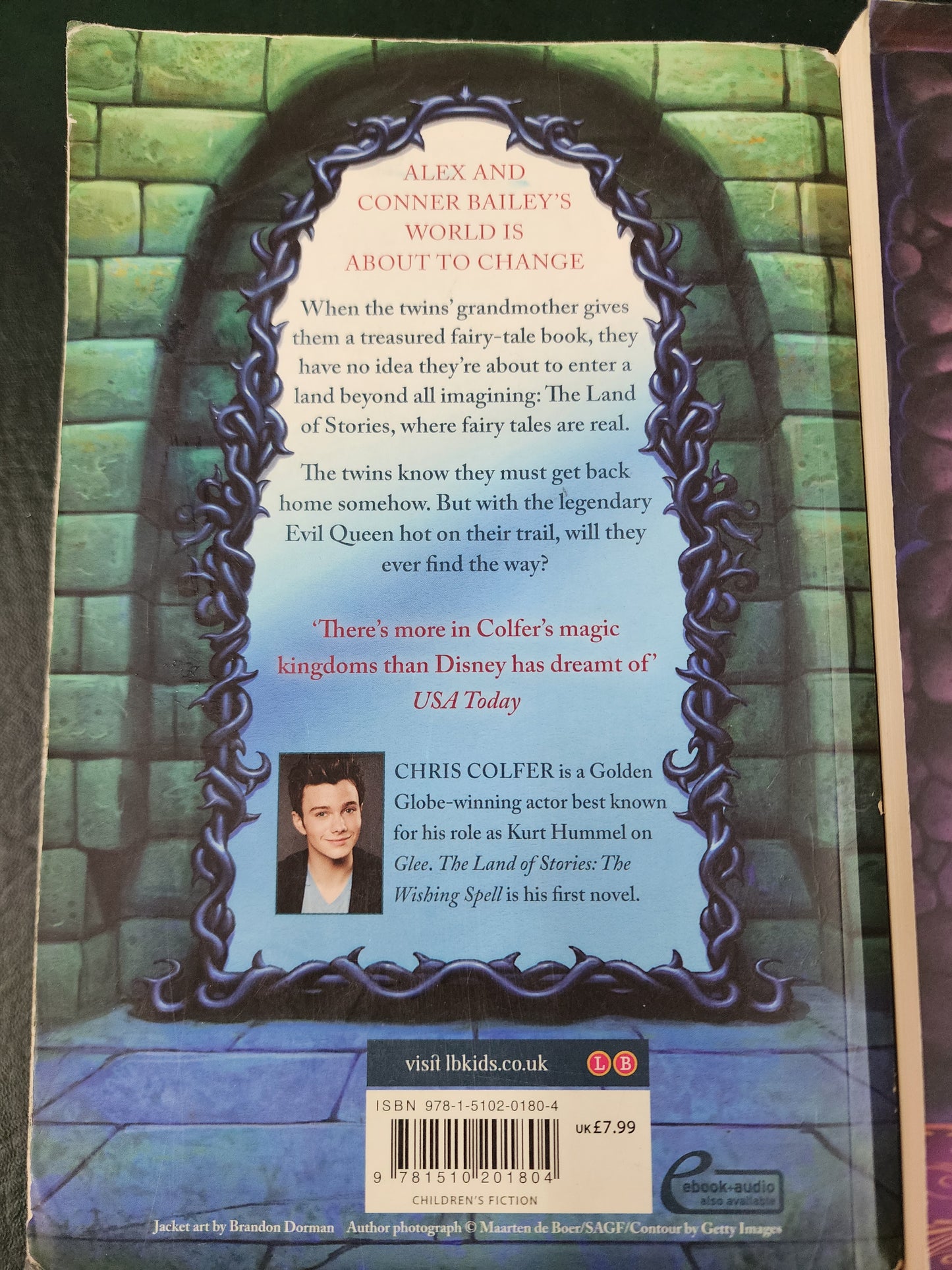 The Land of Stories by Chris Colfer, set of 4 books