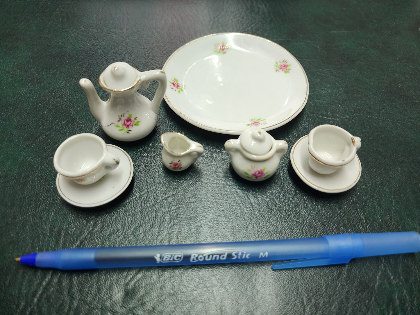 Miniature Ceramic Tea Set
