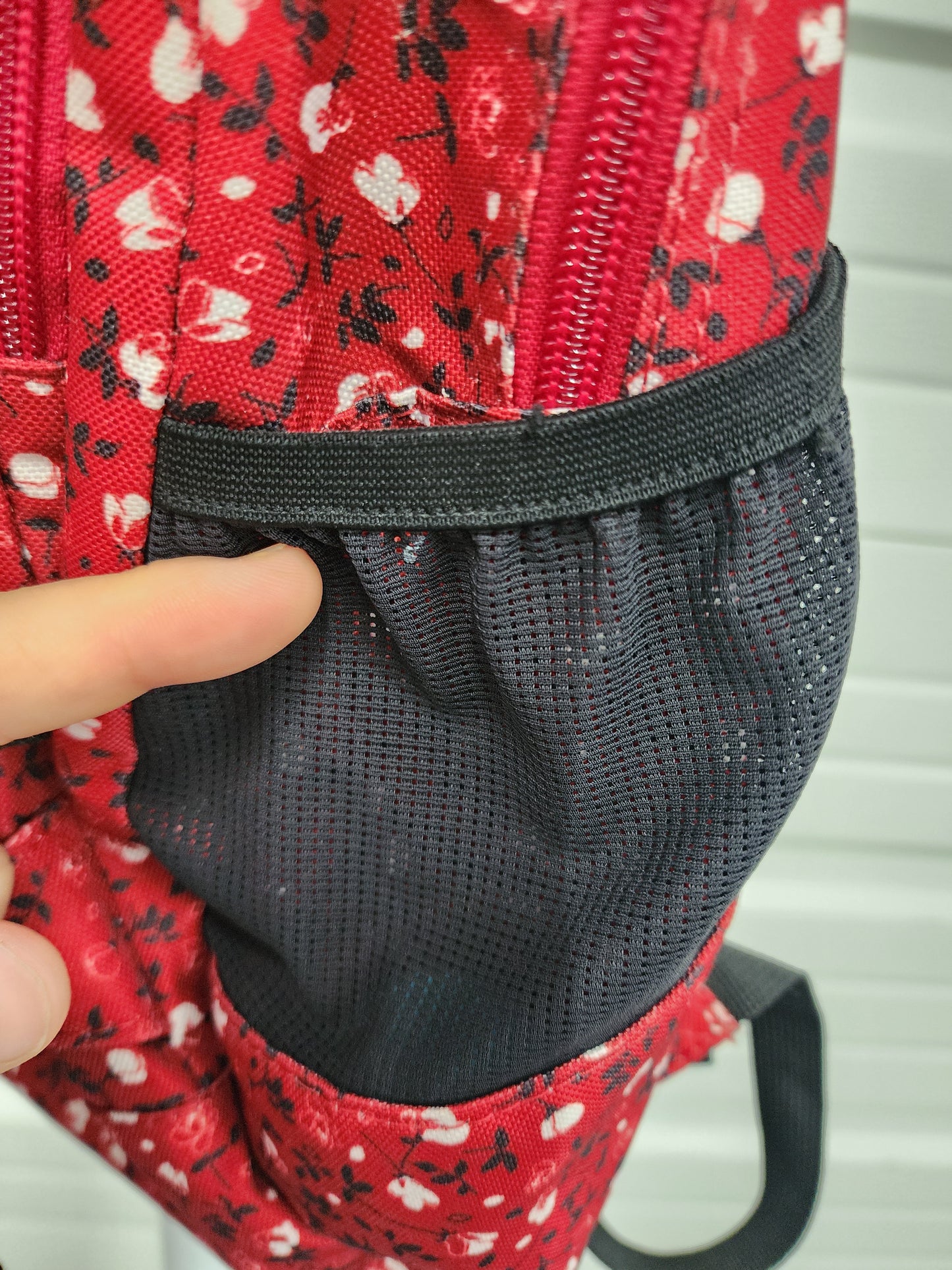 Dakine Backpack, Red with flowers