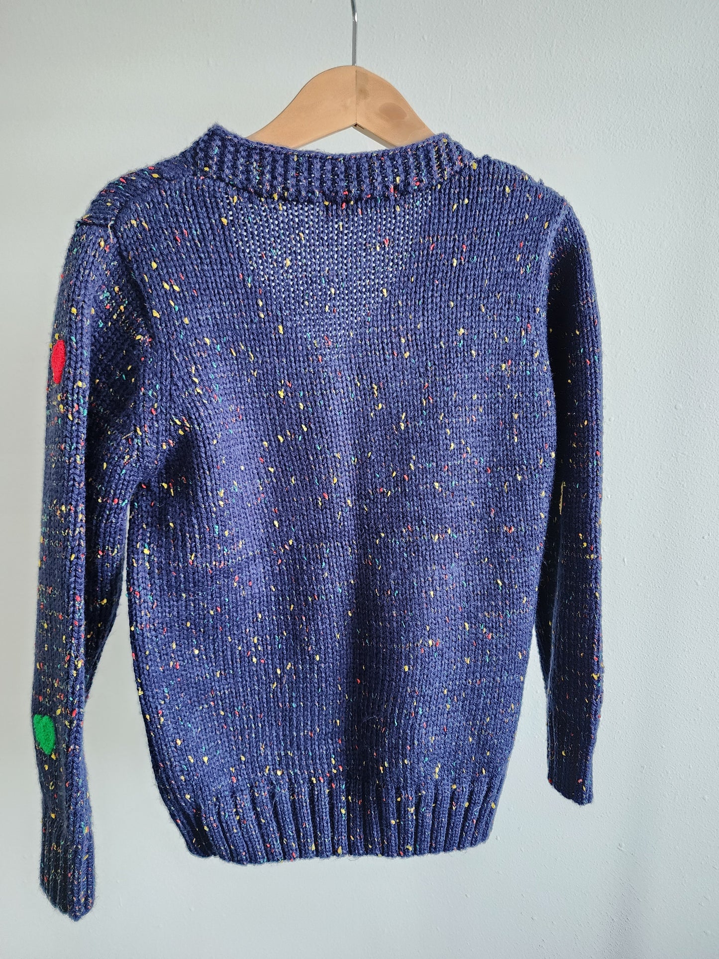 Heart Sweater, size 8-10 (kids)