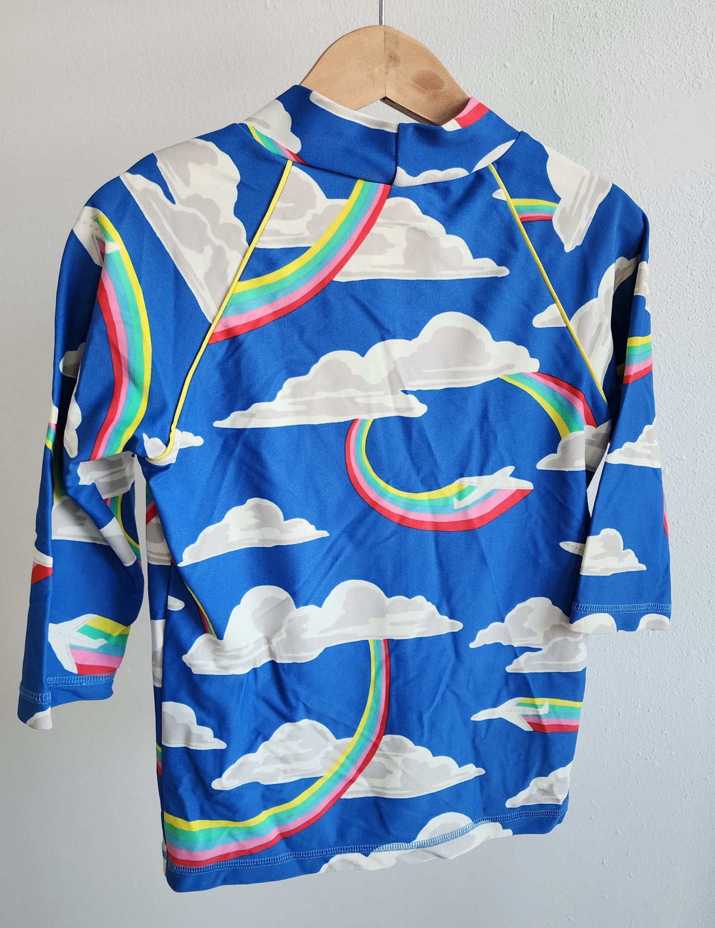 Mini Boden swim rash guard, size 5/6 (kids)