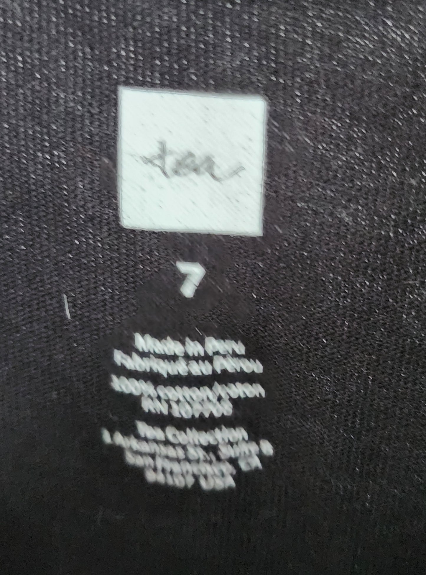 Tea Collection long sleeve shirt, size 7 (kids)