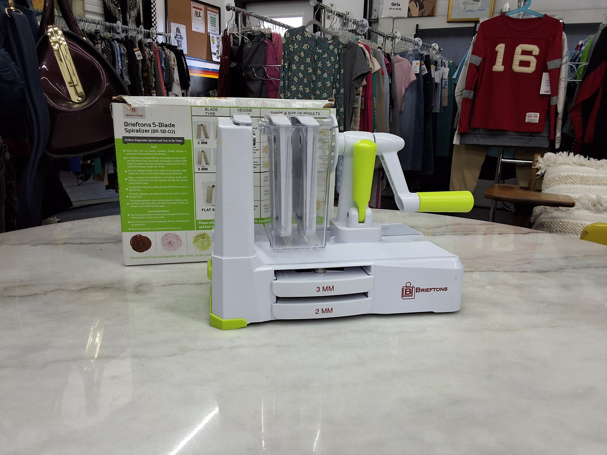 Brieftons 5-blade spiralizer