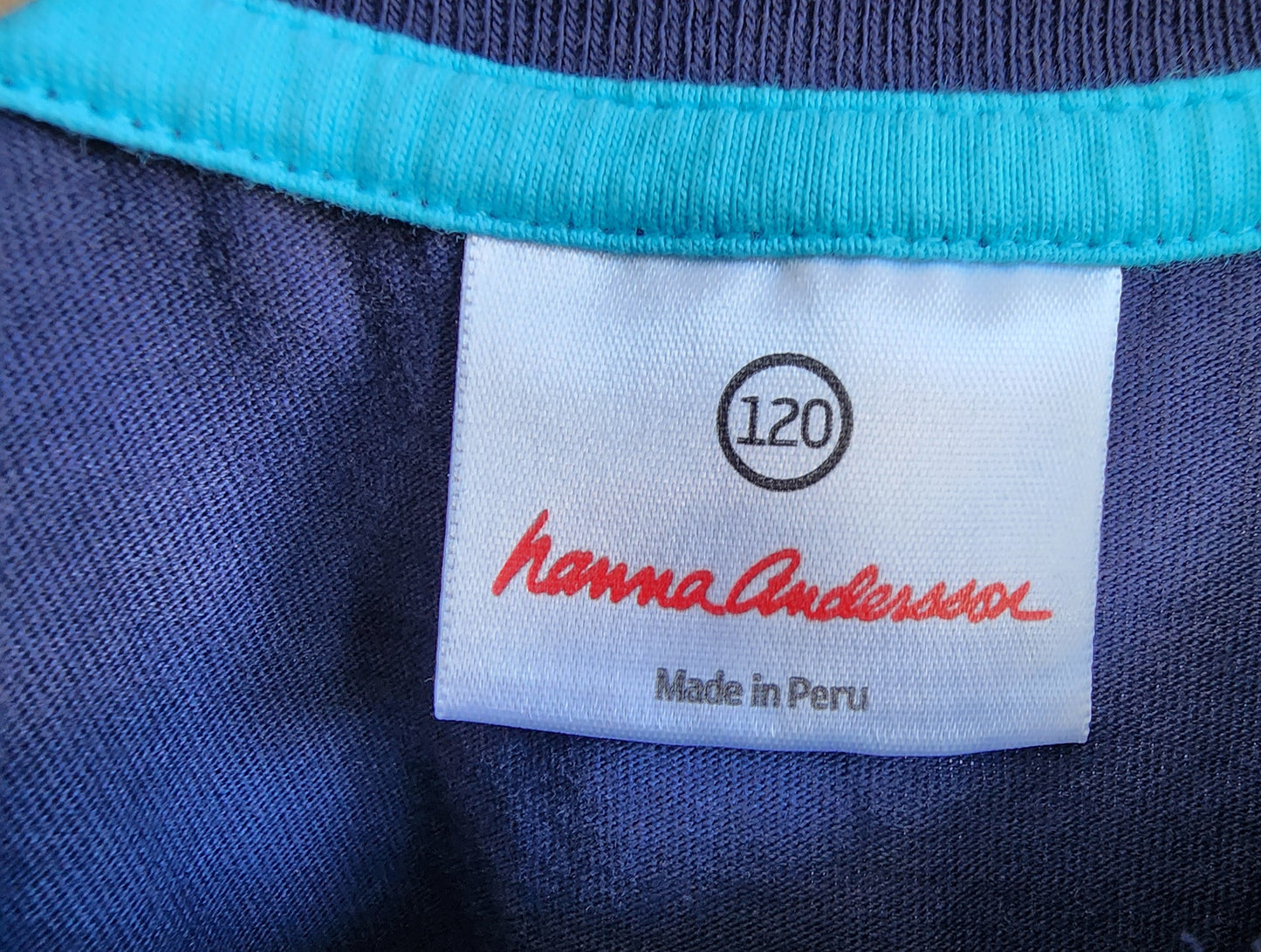 Hanna Andersson Woodland Animals Shirt, size 120
