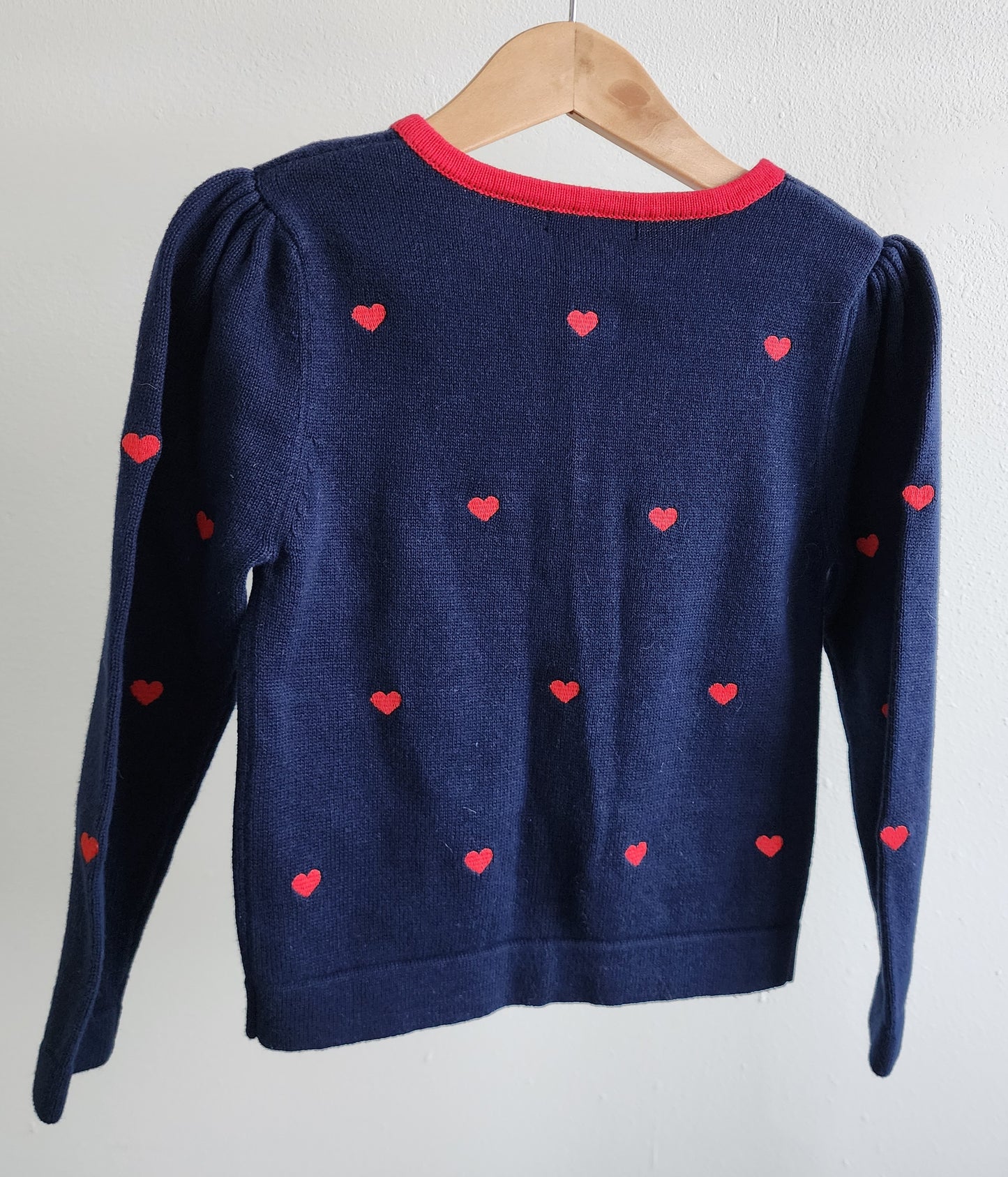 Hartstrings heart sweater, size 4T, NWT