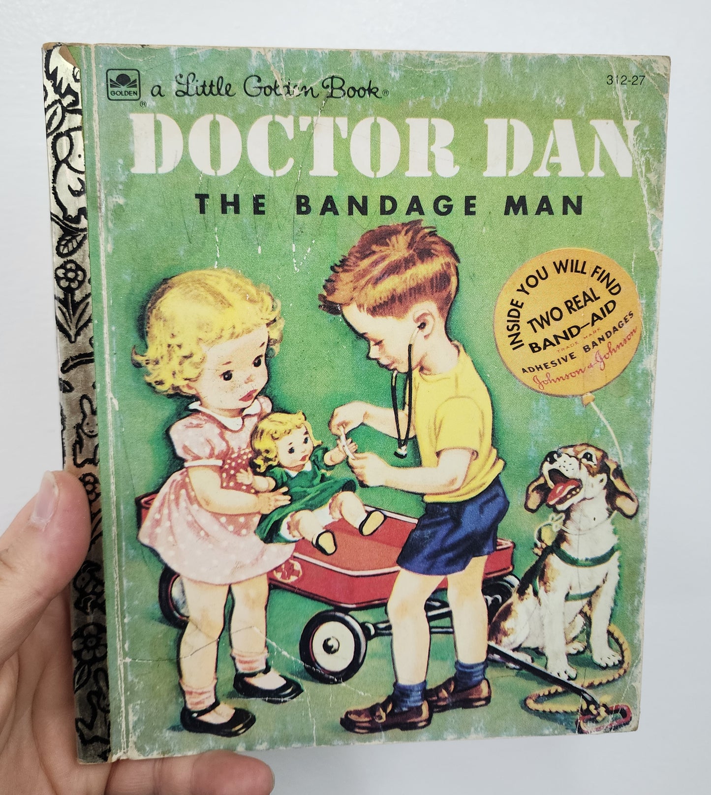 BOOK: Doctor Dan, The Bandage Man, Little Golden, Vintage!