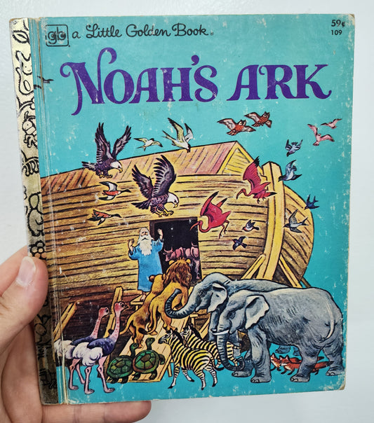 BOOK: Noah's Ark, Little Golden, Vintage!