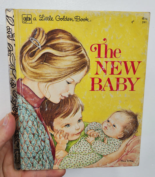 BOOK: The New Baby, Little Golden, Vintage!