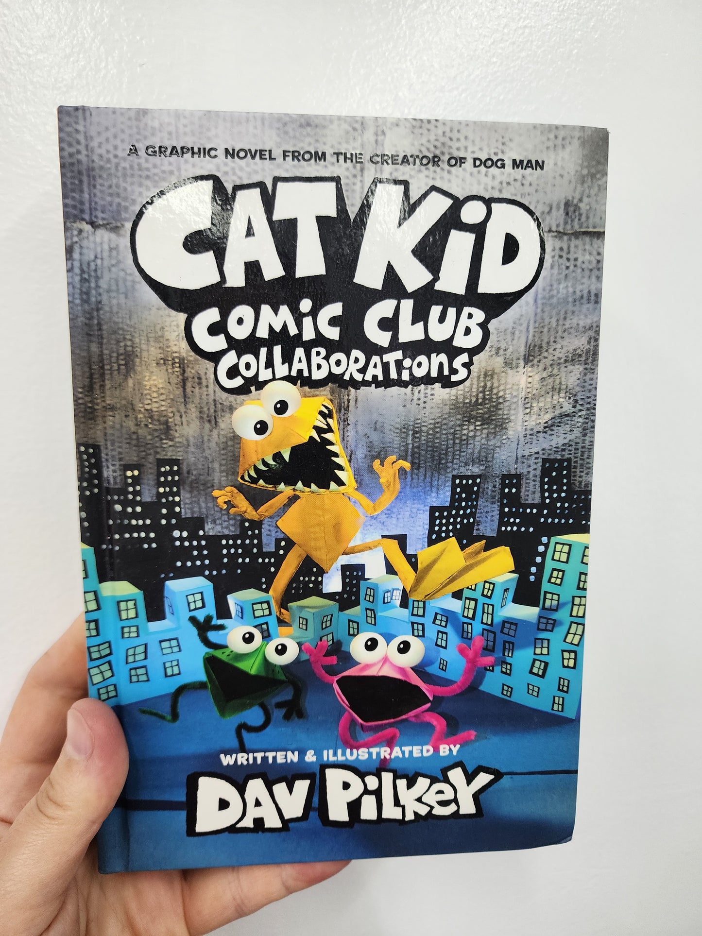 BOOK: Cat Kid Comic Book Collaborations, Hardcover, by Dav Pilkey