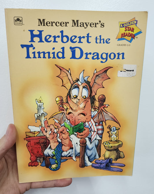 BOOK: Herbert the Timid Dragon, by Mercer Mayer, Paperback, Vintage