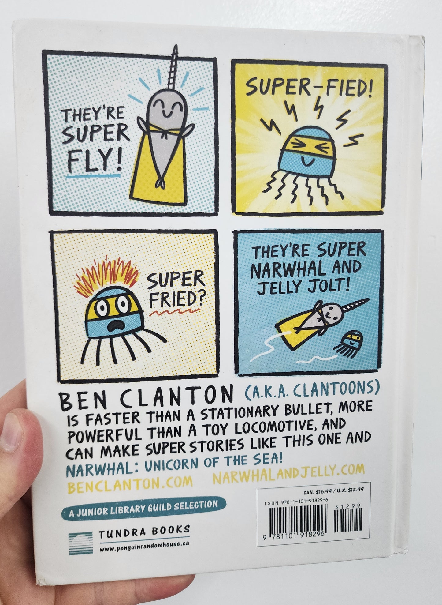 BOOK: Super Narwhal and Jelly Jolt by Ben Clanton