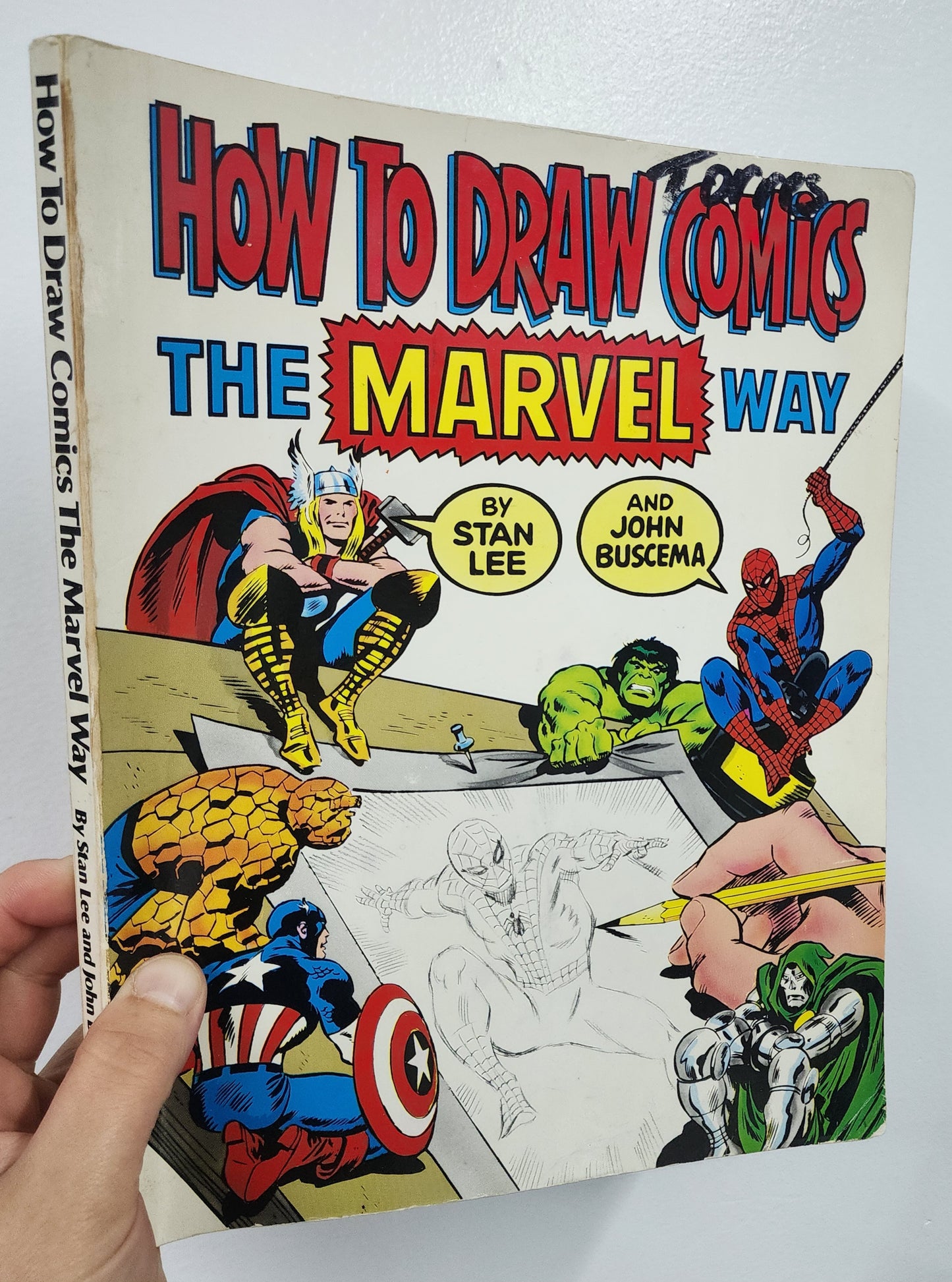 BOOK: How to Draw Comics the Marvel Way Book