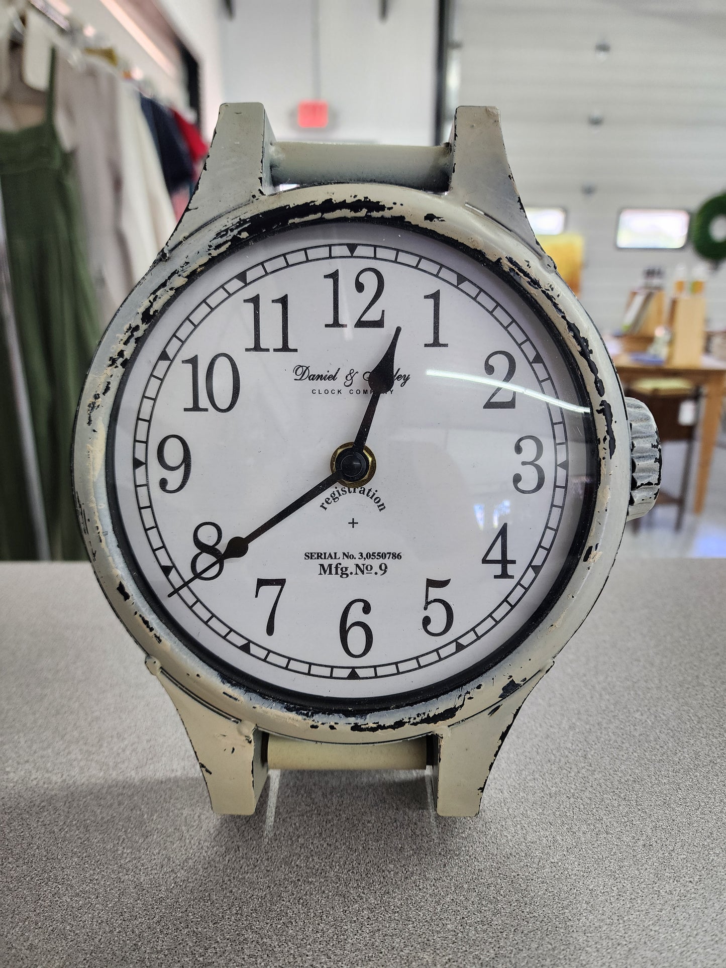 Daniel & Ashley Table Clock