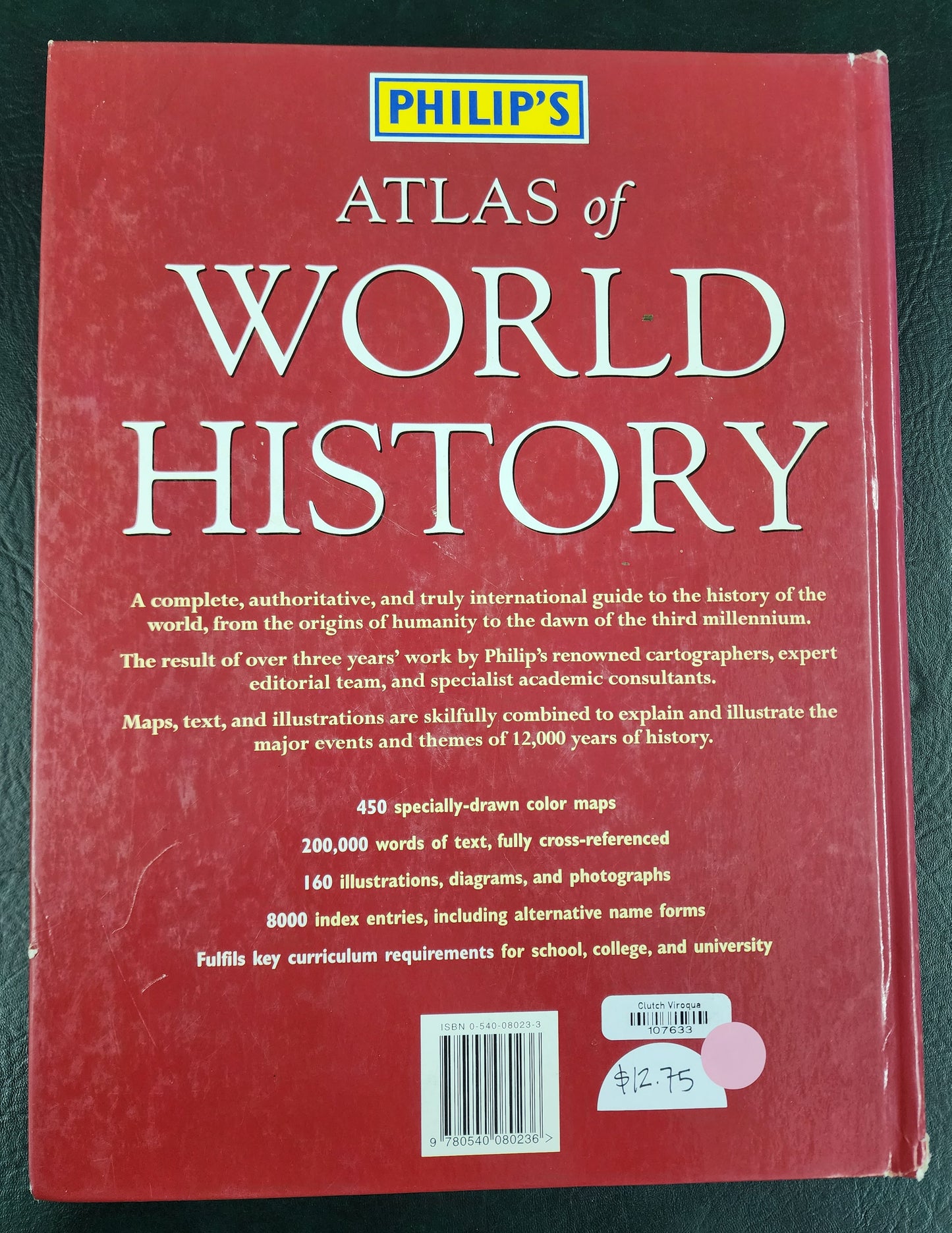 Philip's Atlas of World History