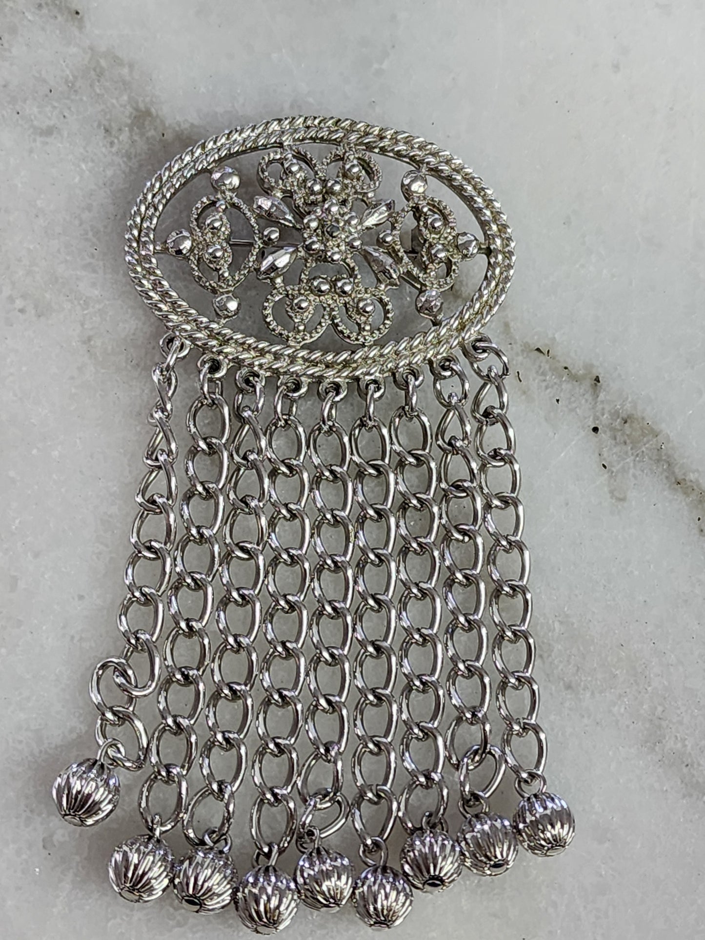 Vintage Sara Coventry Tassel Brooch