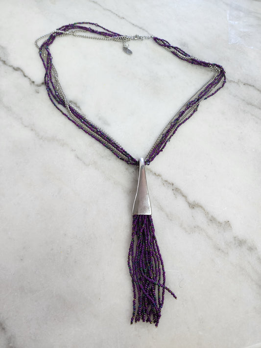 Jules Multi-Strand Beaded Necklace