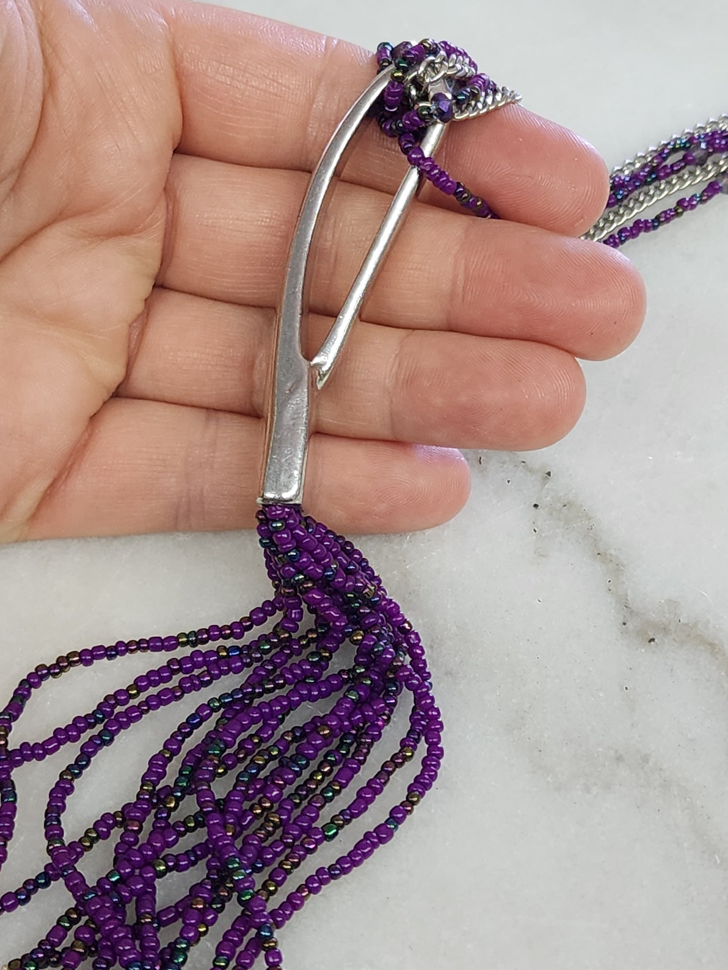 Jules Multi-Strand Beaded Necklace
