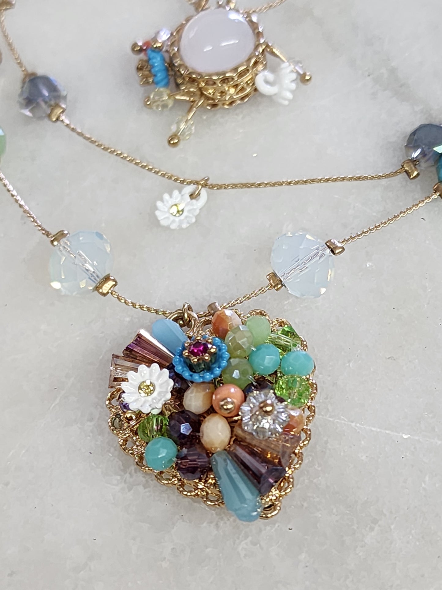 Betsy Johnson Multi-Strand Ethereal Fairy Necklace