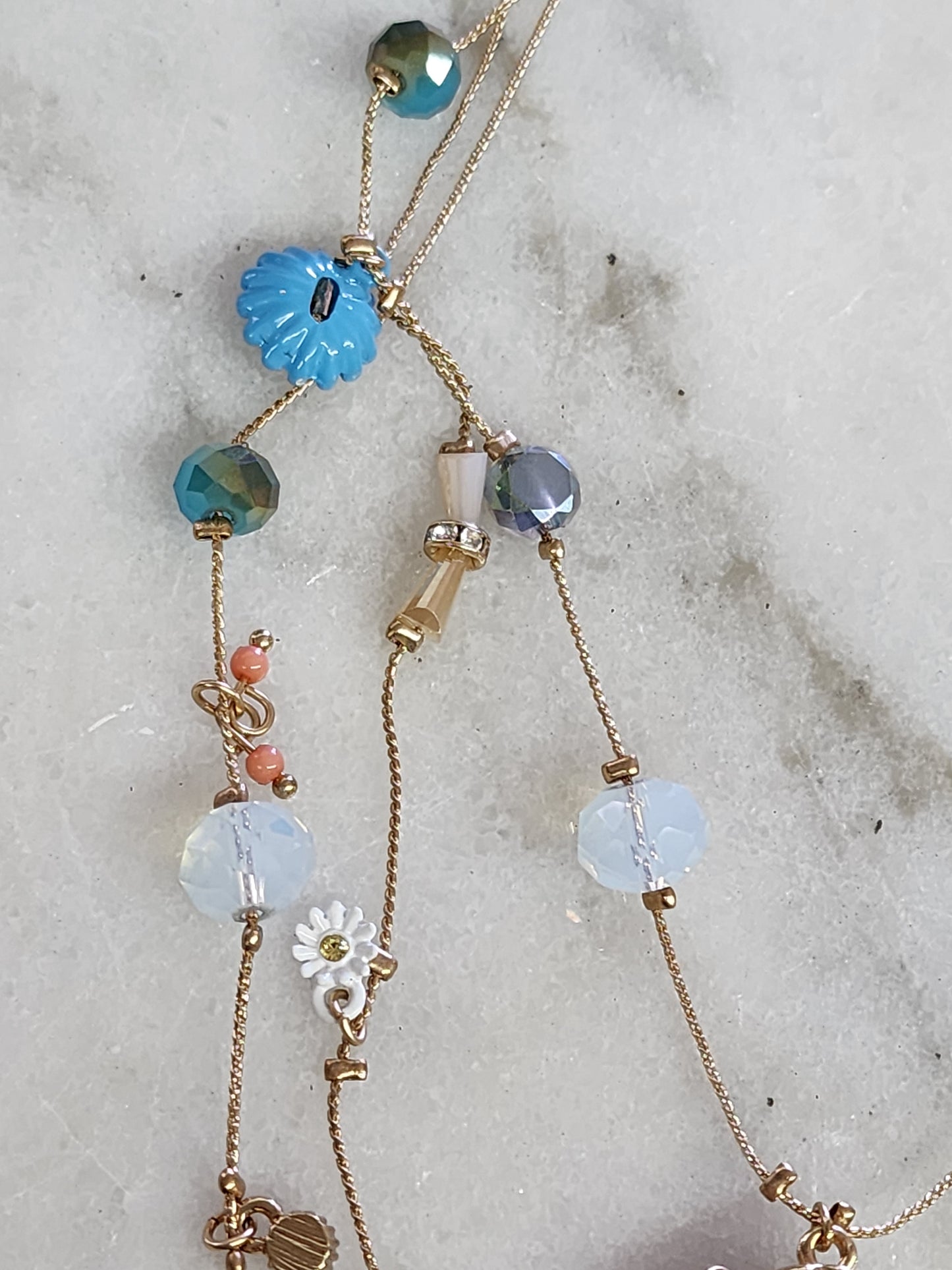 Betsy Johnson Multi-Strand Ethereal Fairy Necklace