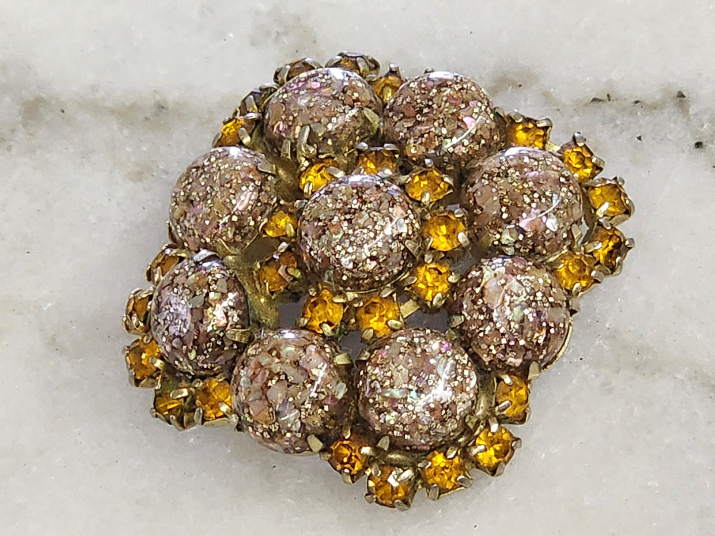 Vintage Dome Brooch
