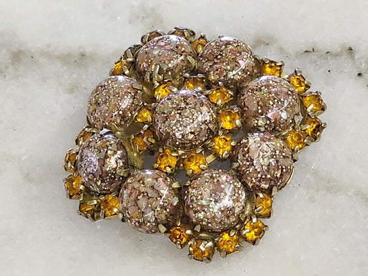 Vintage Dome Brooch
