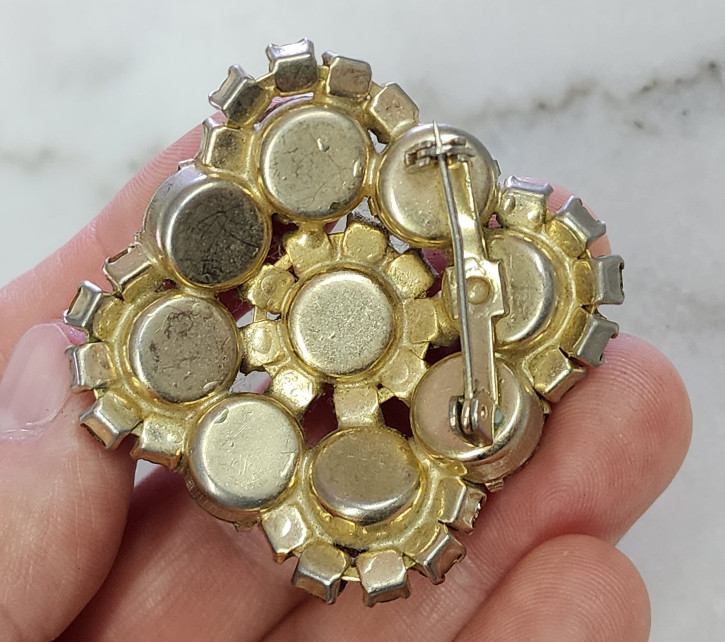 Vintage Dome Brooch