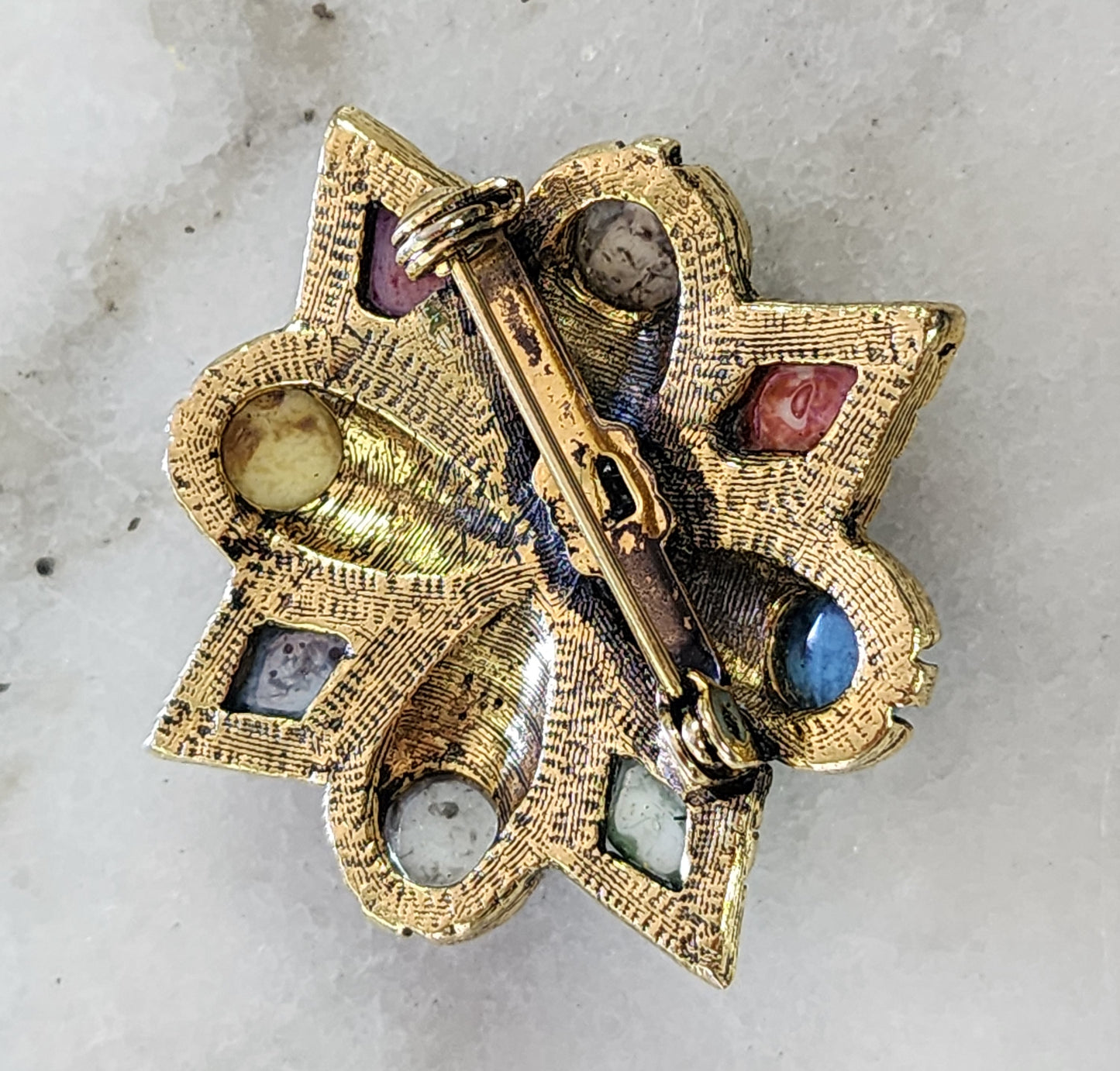 Vintage Sara Coventry Galaxy Brooch