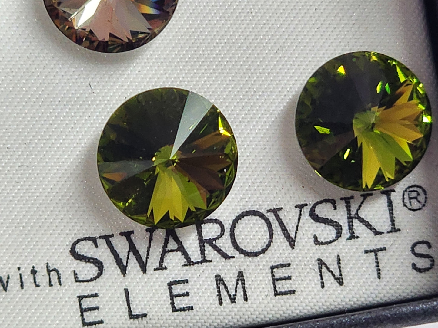 Glass Stud Earrings - Set of 3 NEW