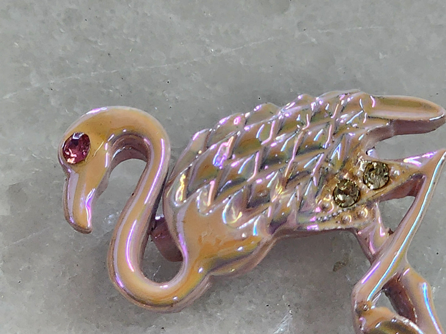 Flamingo Brooches - Set of 2