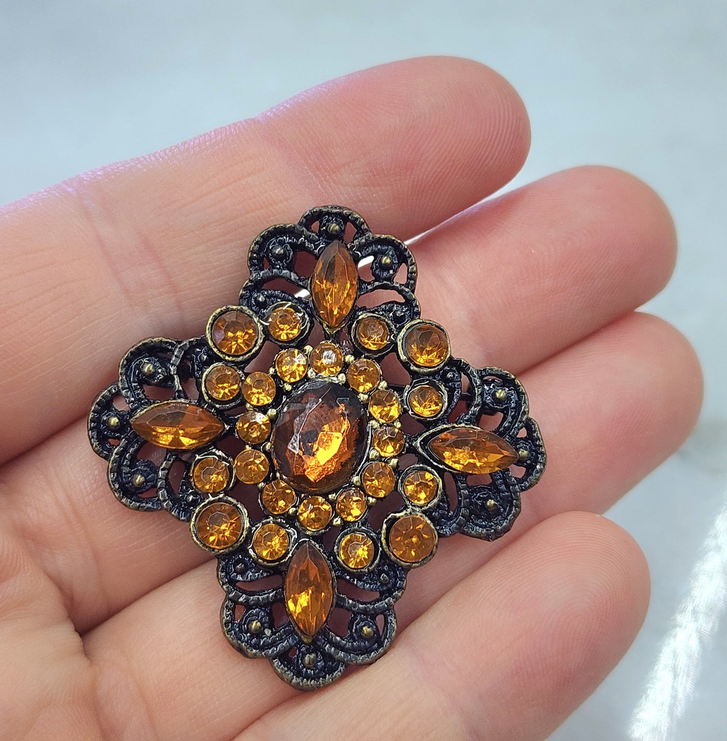 Gothic Victorian Brooch
