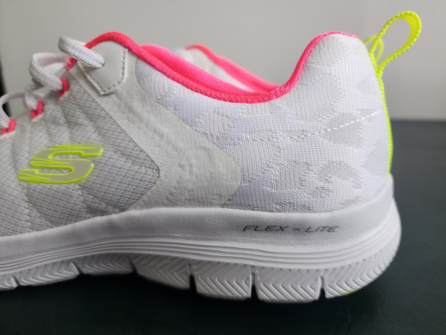 Skechers Shoes, White with Pink accents, Women's 10