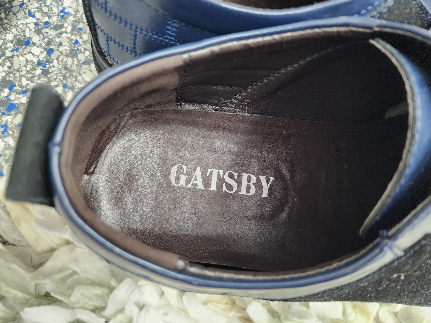 Gatsby Blue Shoes, Men's Size 13