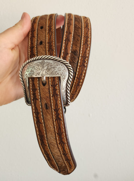 Nocona Men's Leather Belt, 32, retails for $70