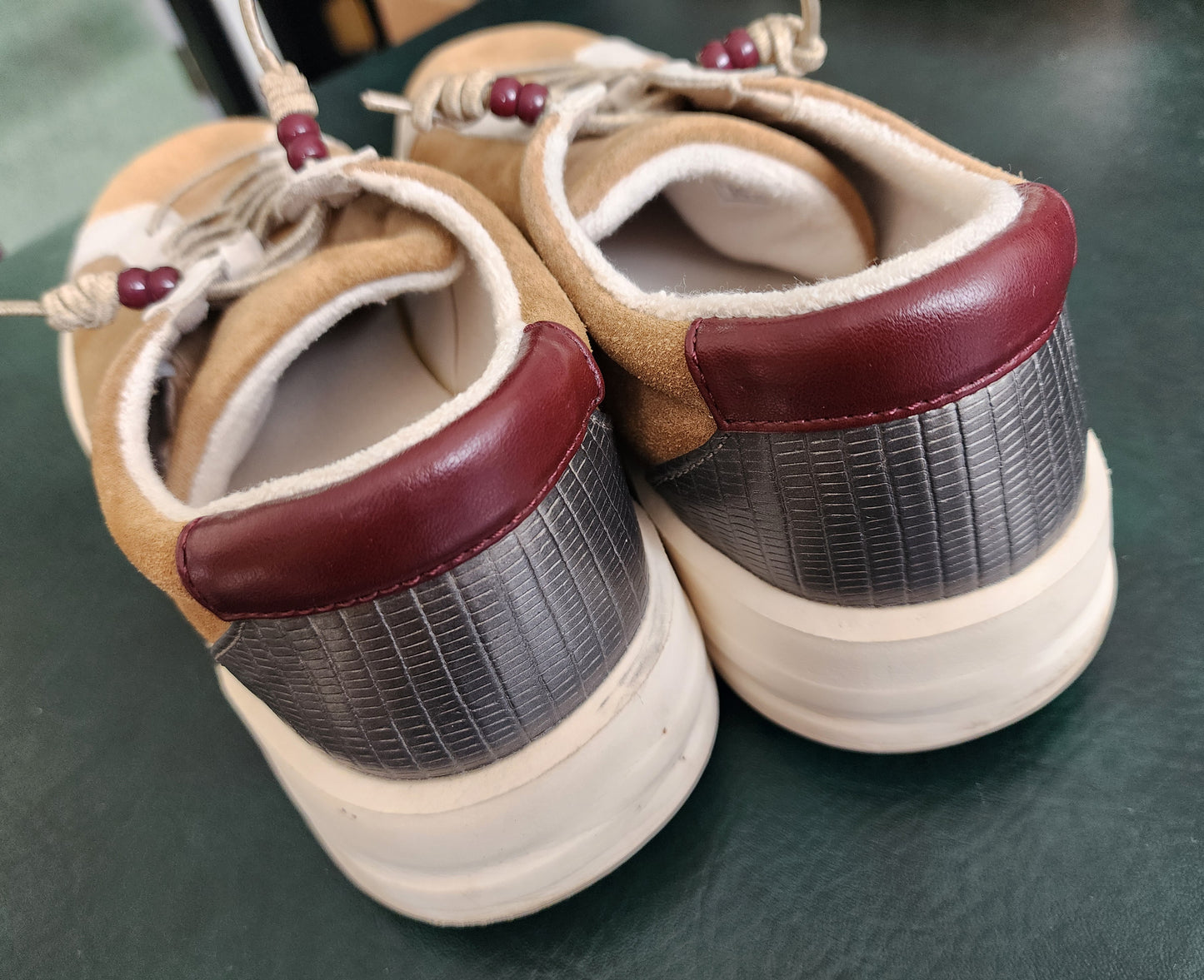 Hey Dude Tan Shoes, Women's 9