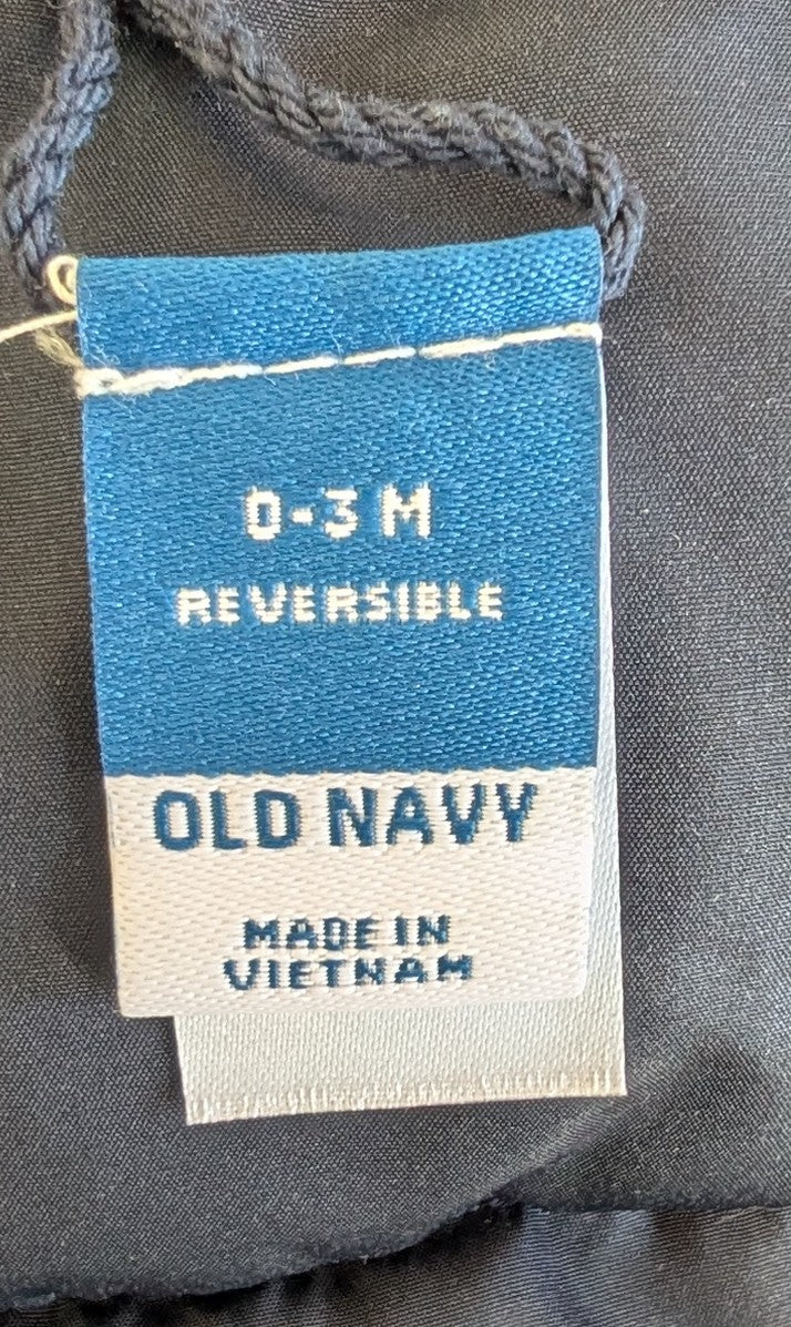 Old Navy reversible baby coat, size 0-3 mos, NWT!