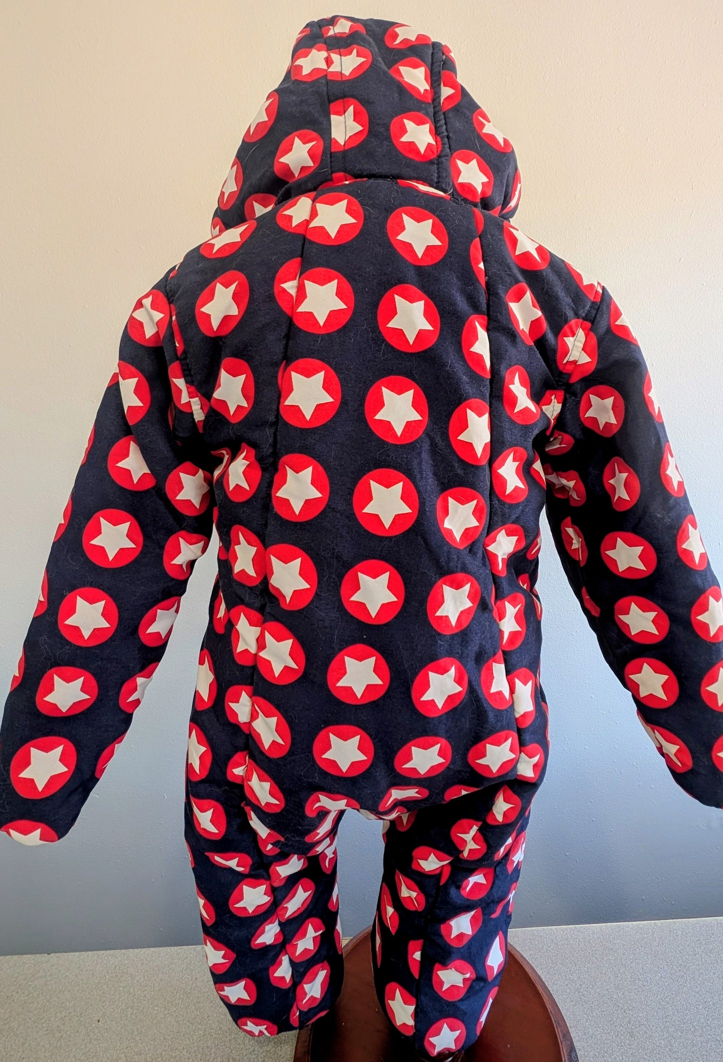 Star Snowsuit, Hema brand, 6-12 months