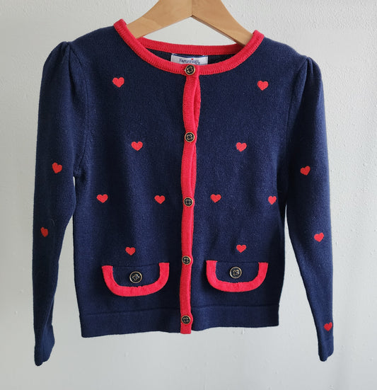 Hartstrings heart sweater, size 4T, NWT