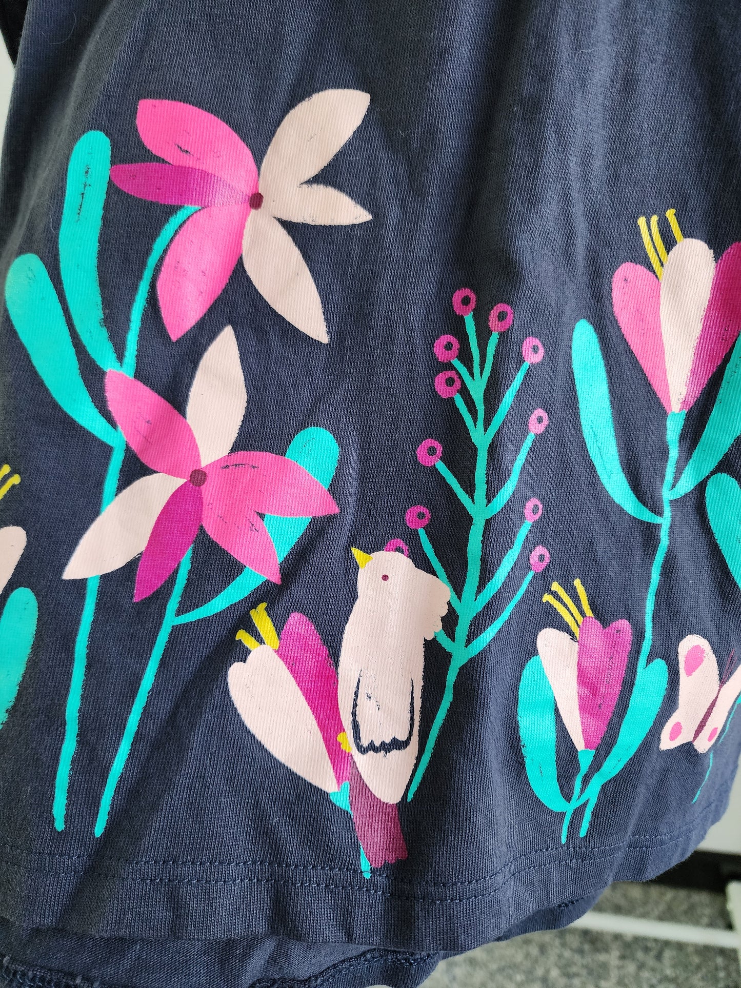 Tea Collection long sleeve shirt, size 7 (kids)