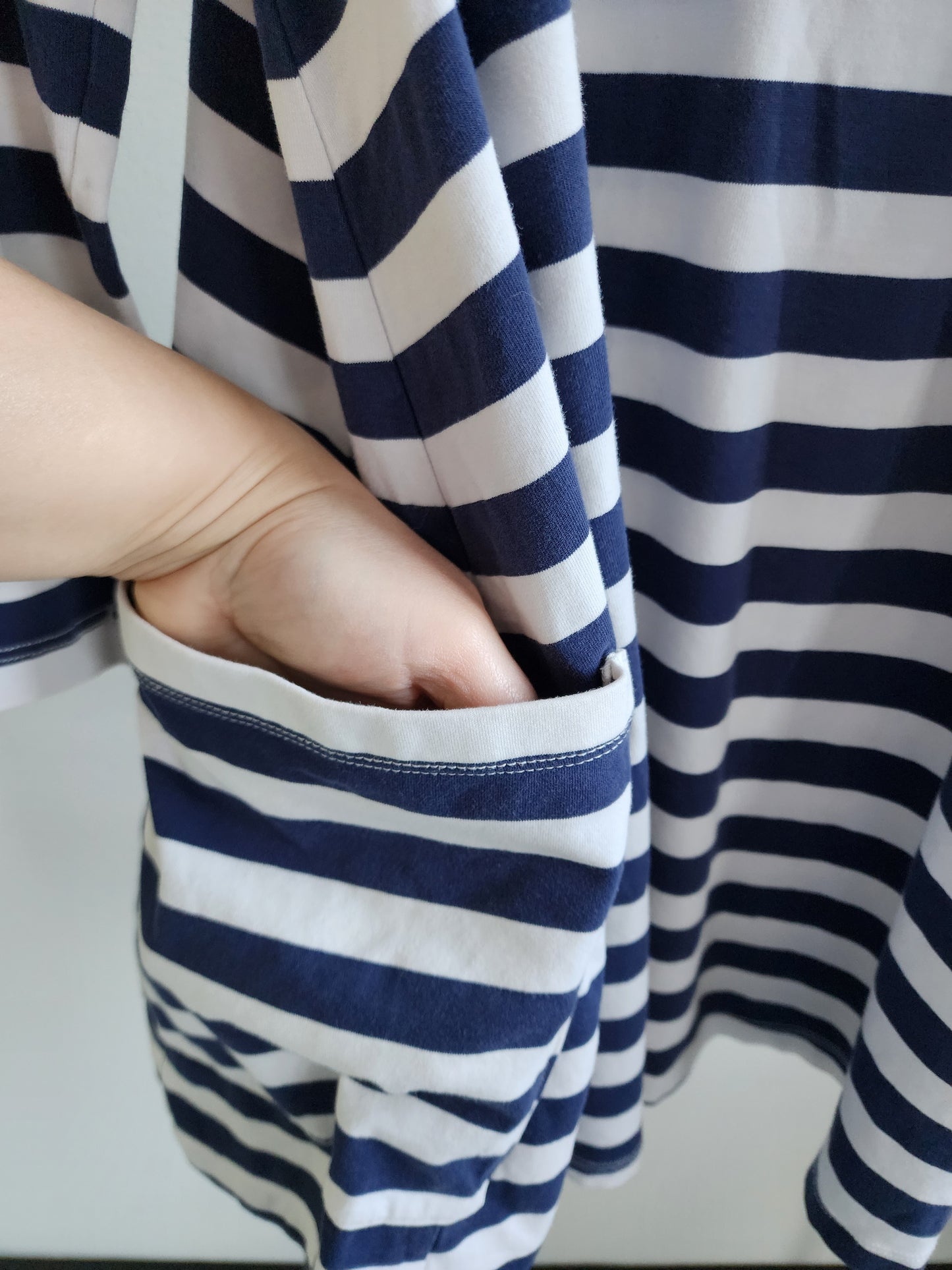 Hanna Andersson Striped Dress, size 130 (US 8 kids)
