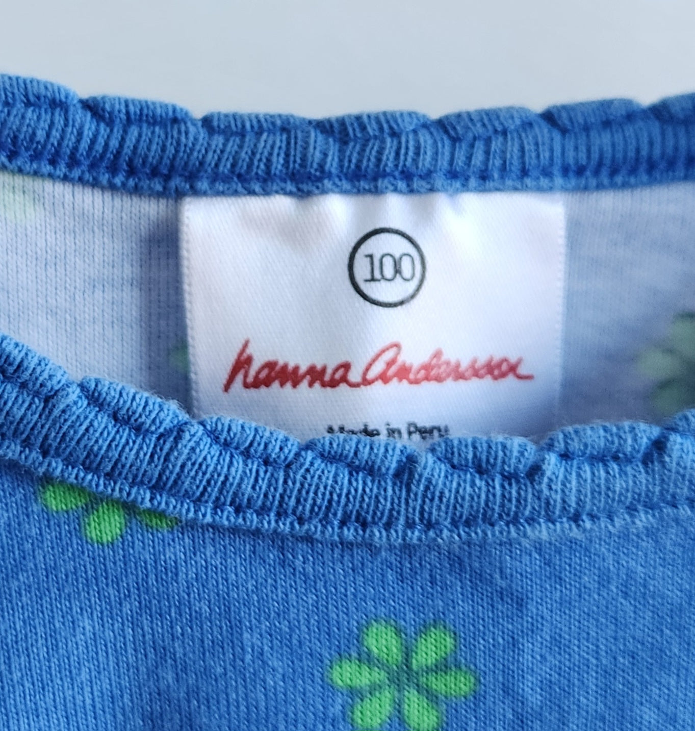 Hanna Andersson long sleeve shirt, size 100 (kids)