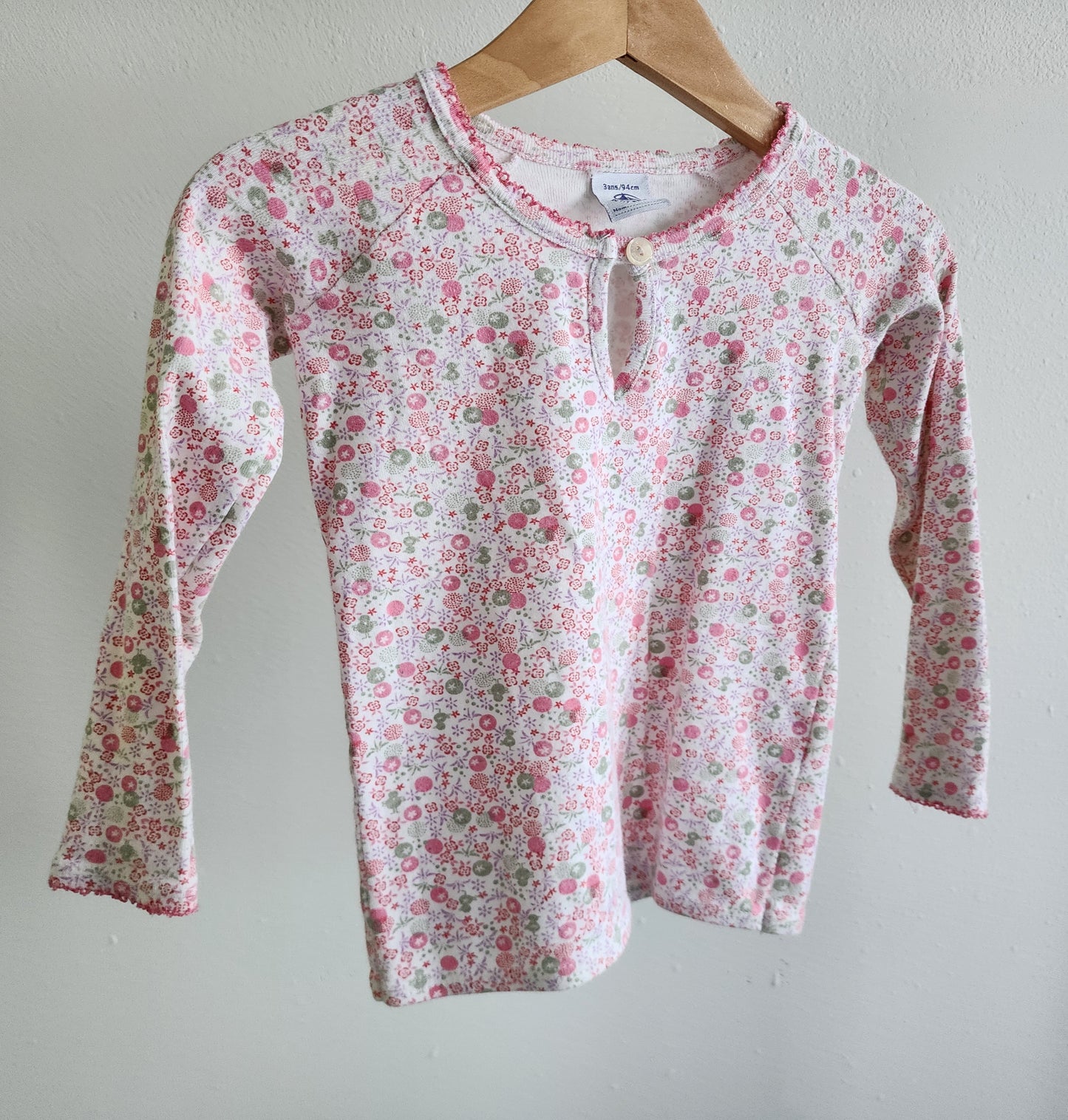 Petit Bateau shirt, size 3 (kids)