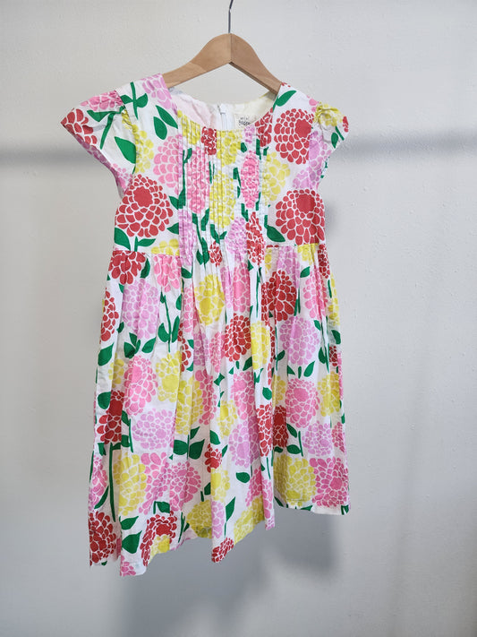 Mini Boden Flower Dress, Size 7/8 (kids)