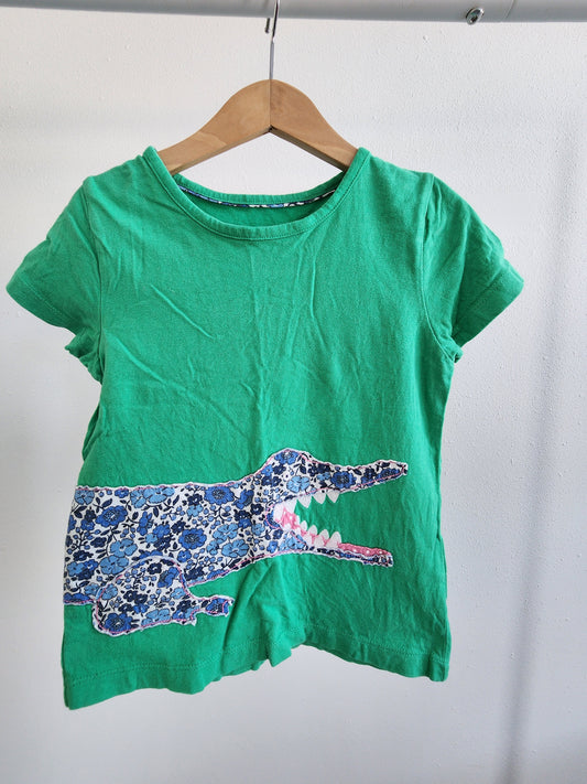 Mini Boden Alligator Shirt, size 5/6 (kids)