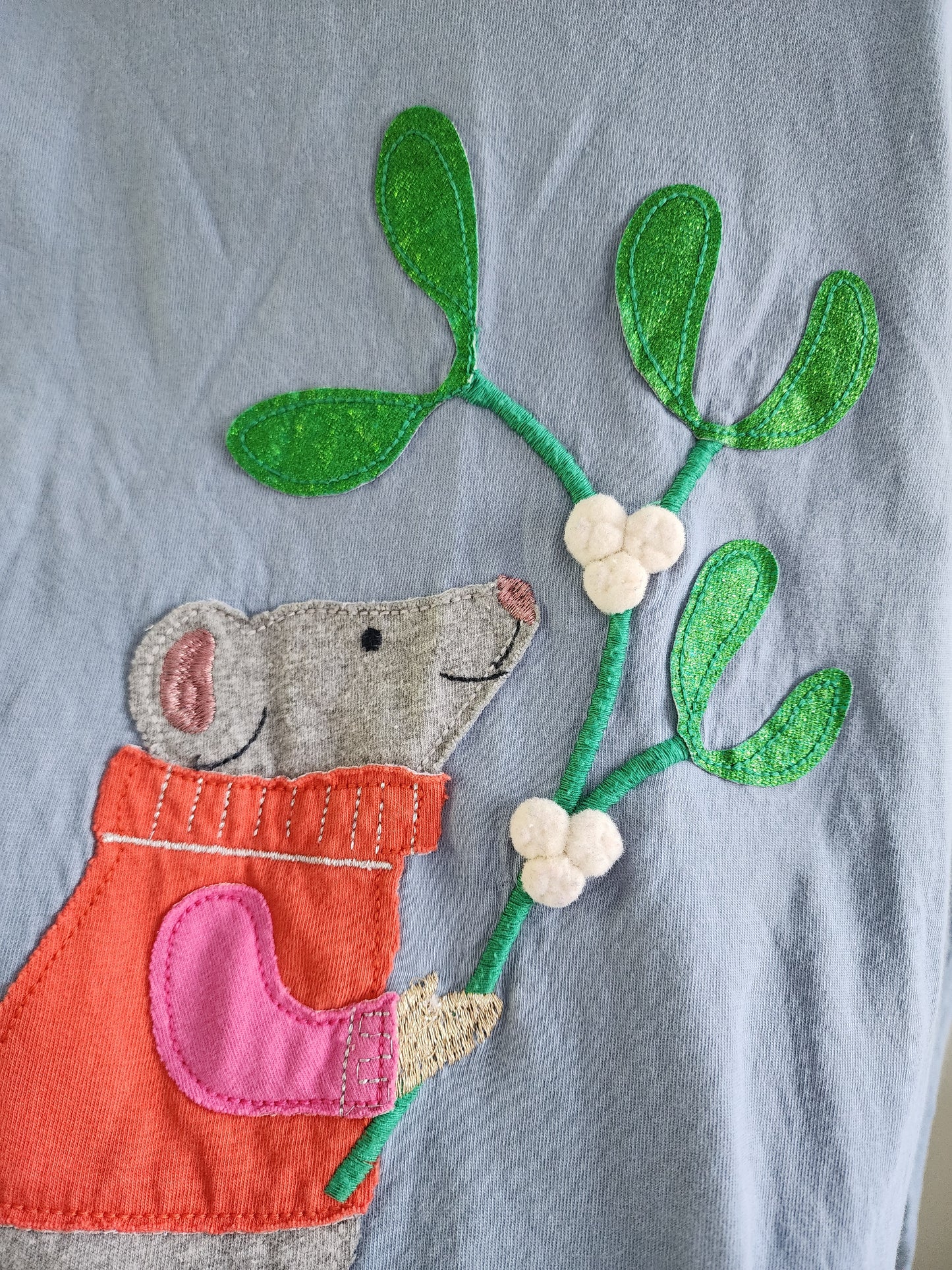 Mini Boden Mouse Shirt, size 9/10 (kids)