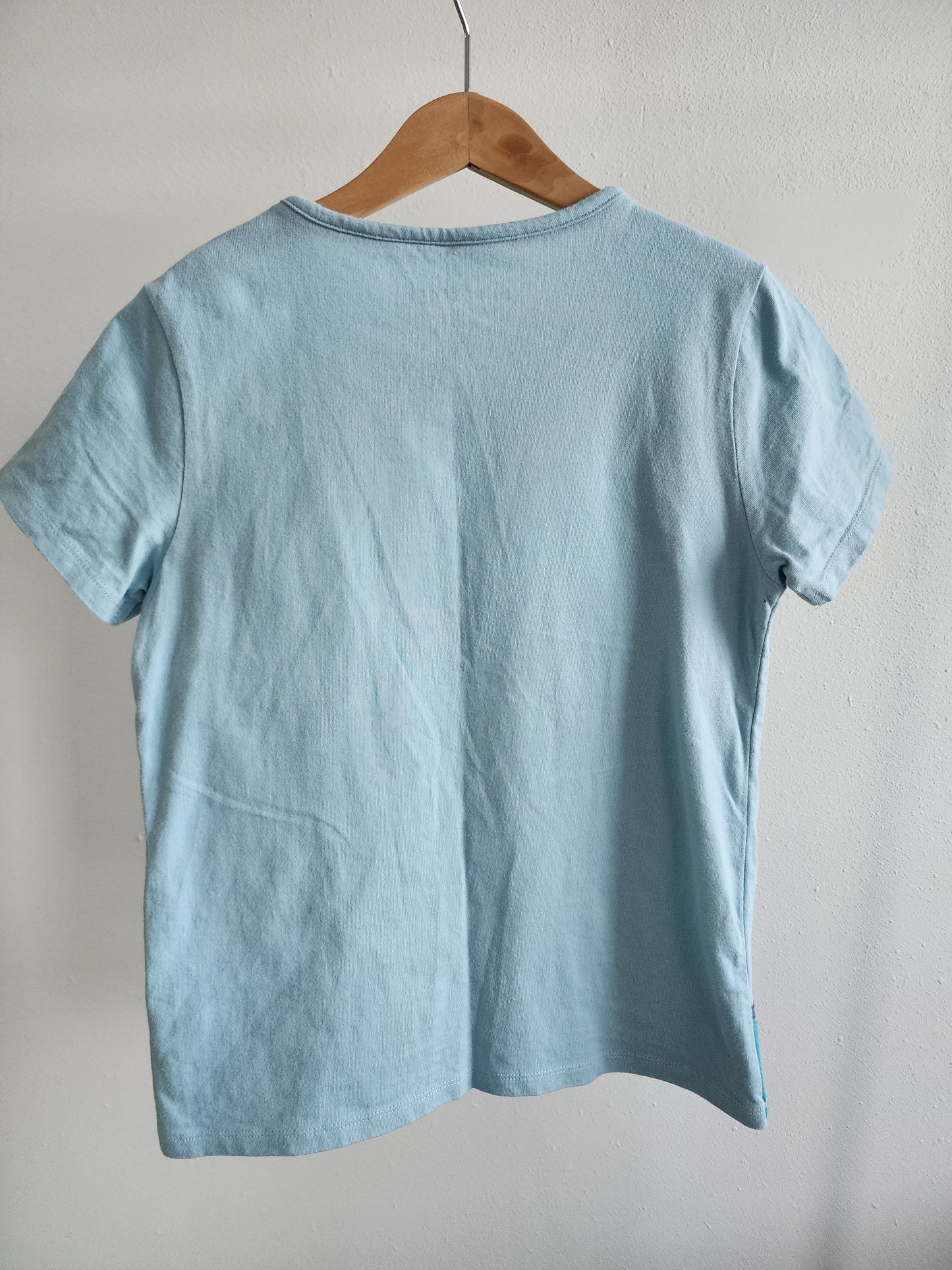 Mini Boden Seagull Appliqué Shirt, size 9-10 yrs