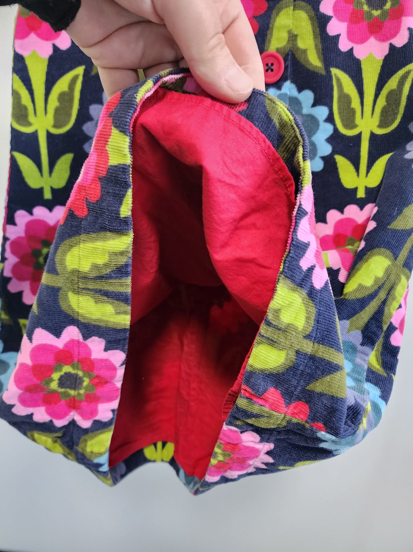Mini Boden Corduroy Dress, size 5-6 (kids)