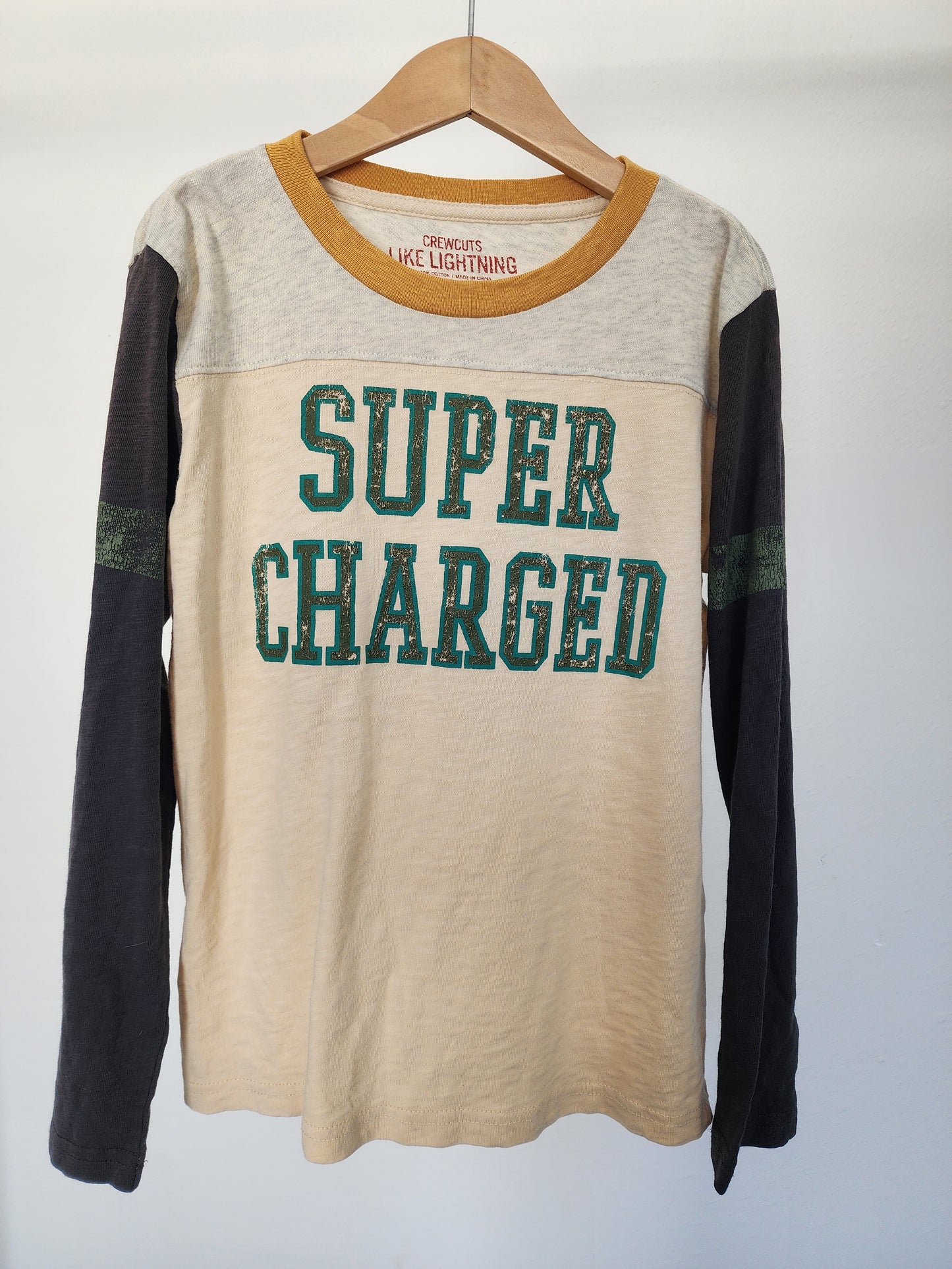 Crewcuts "Super Charged" Shirt, size 8